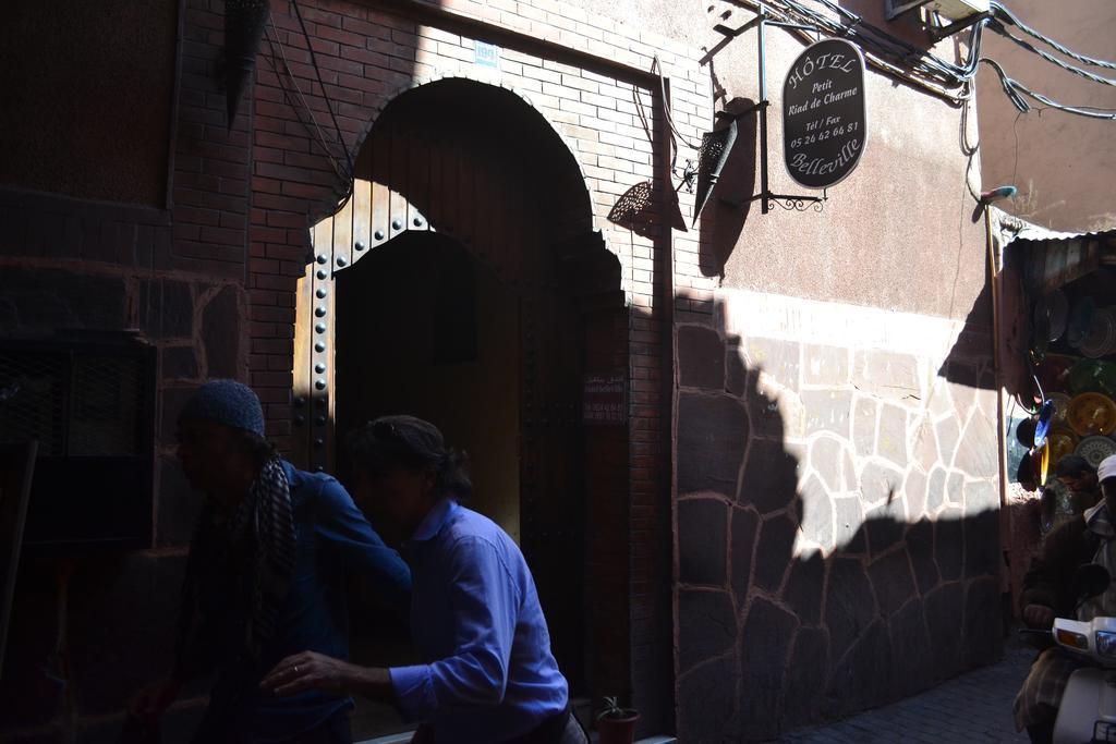 Riad Hotel Belleville Marrakech مراكش المظهر الخارجي الصورة